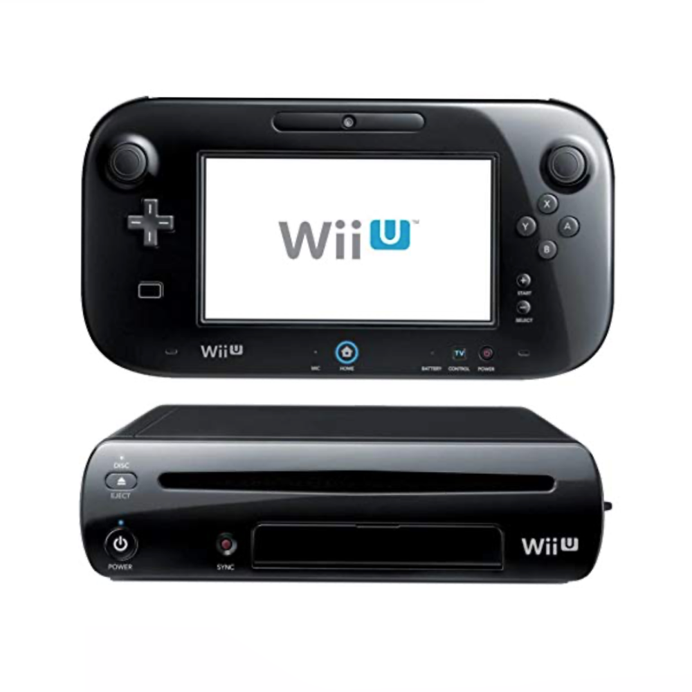 Nintendo Wii U Console 32GB Premium Set With Mario Kart 8 Preloaded (USED)