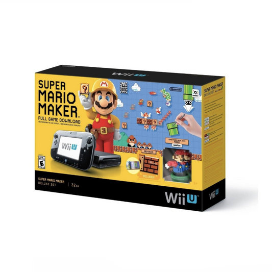 Nintendo Wii U Super Mario Maker Console Deluxe Set NTSC