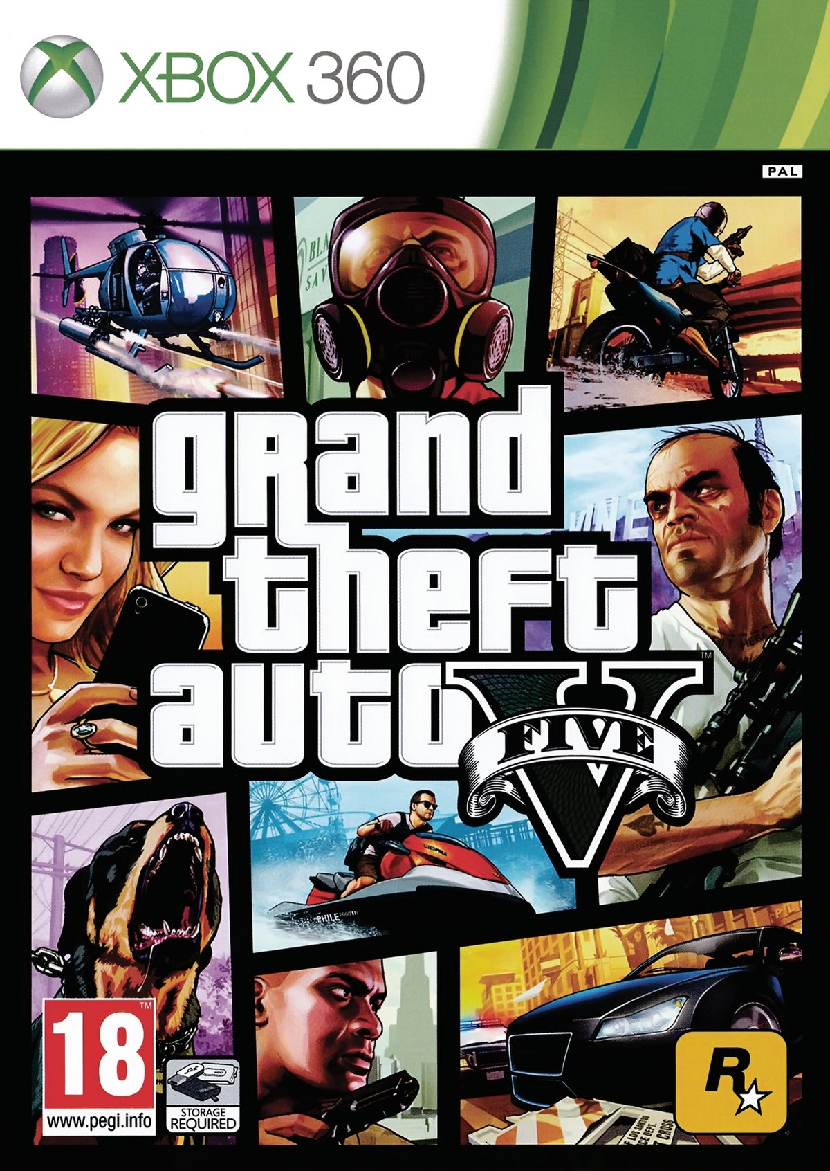 Grand Theft Auto V - Xbox 360 - PAL (USED)