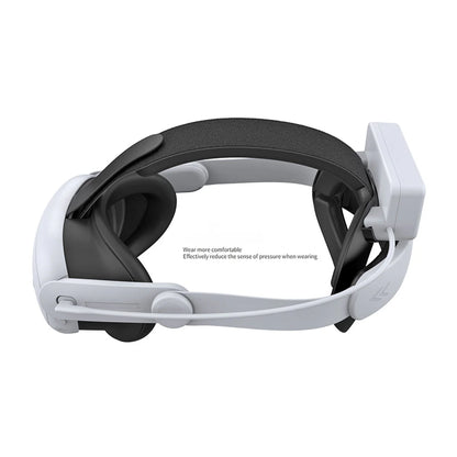 حزام رأس قابل للتعديل من DOBE وبطارية قابلة لإعادة الشحن بقوة 18500 ميلي واط/ساعة لجهاز Meta Quest 3 / Meta Quest 3S 
