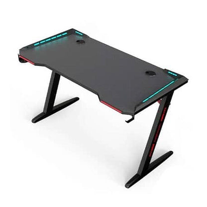 Z8 Gaming Desk With Built in Led Lights, Headset Holder and Cup Holder - 100CM | 120CM