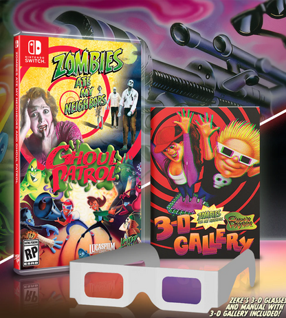 Zombies Ate My Neighbors & Ghoul Patrol Collector's Edition (Limited Run Games #112) - Nintendo Switch