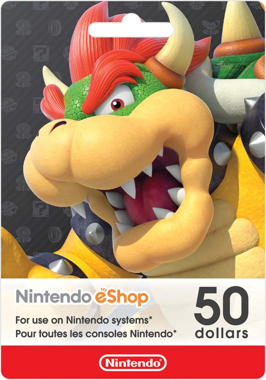 Nintendo - eShop $50 Gift Card USA