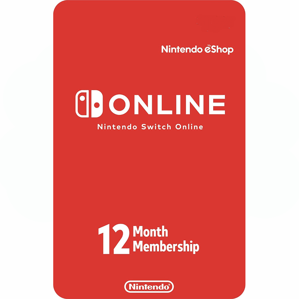 Nintendo Switch - Online 12 Month Membership Card USA