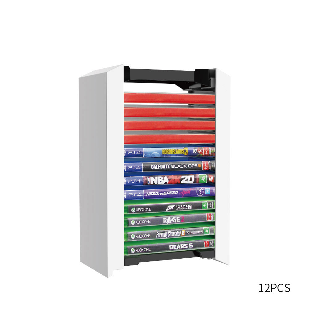 Dobe Game Storage Stand For (12  Physical Gaming Discs) PS4 | PS5 | Xbox | Nintendo Switch