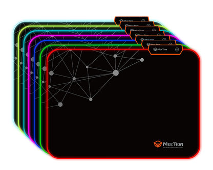 لوحة ماوس الألعاب Meetion RGB - سوداء