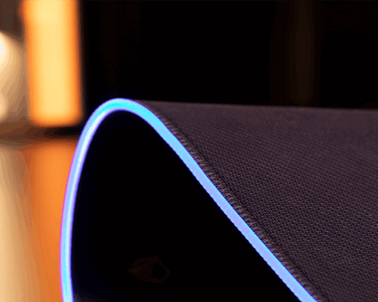 لوحة ماوس الألعاب Meetion RGB - سوداء