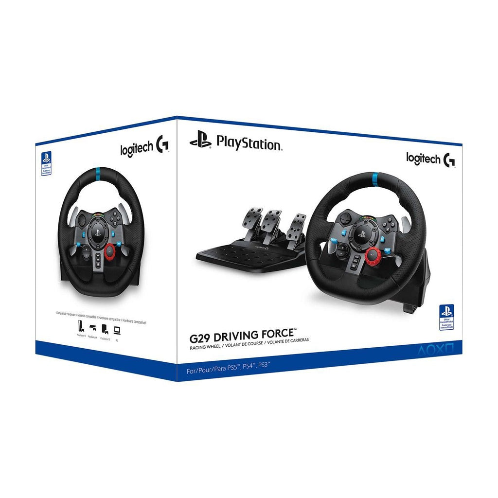 pumpe ugunstige egyptisk Logitech G29 Driving Force Race Steering Wheel Ps4 | Ps5 | PC – Game Bros LB