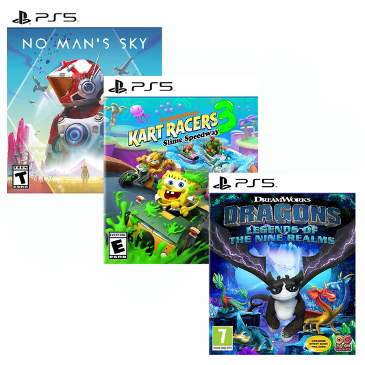 Kids Pack of 3 Games Bundle #2 - PlayStation 5