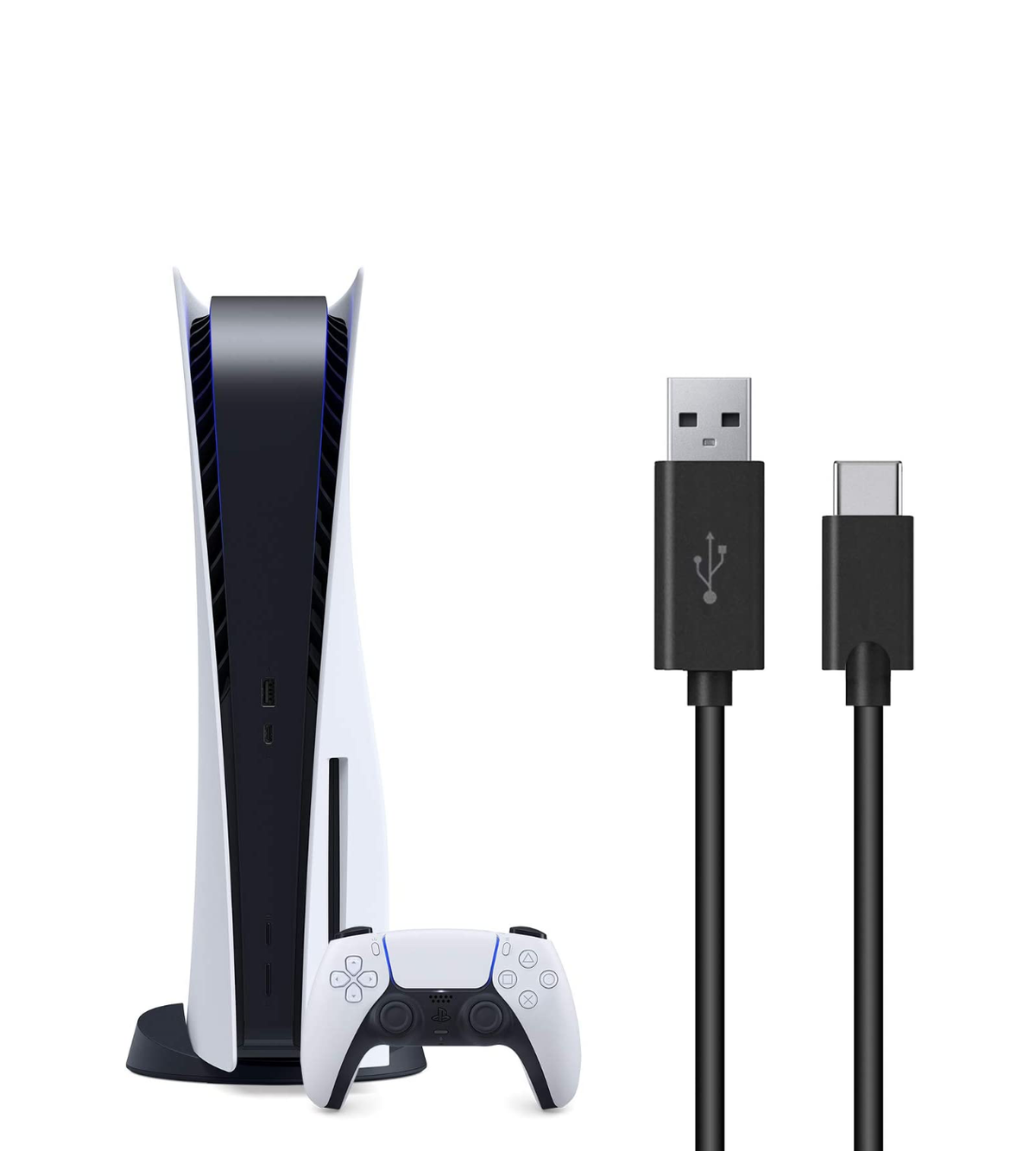 Ps5 Controller Plug Sony USB-C Charge Cable For Playstation 5 Dualsense Controller – Game ...