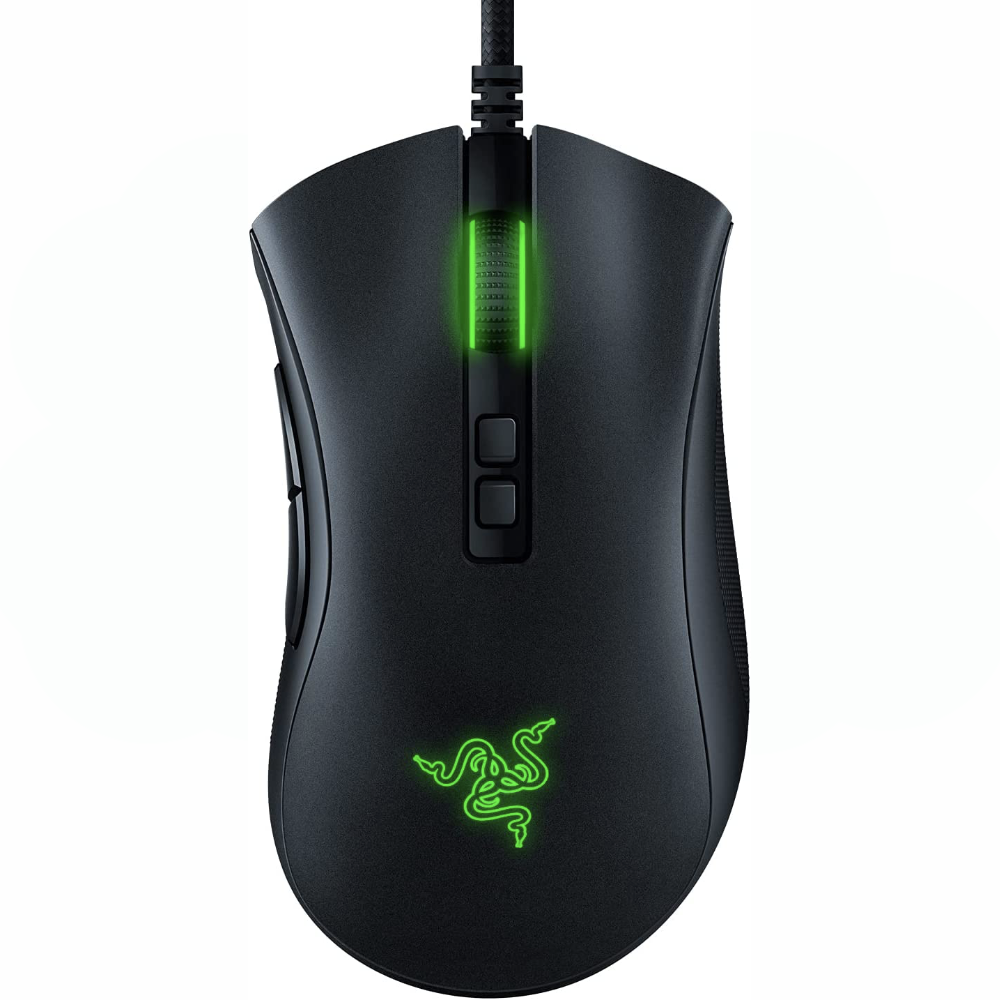 Razer DeathAdder V2 Gaming Mouse: Chroma RGB Lighting - 8 Programmable Buttons