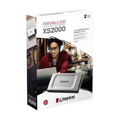 Kingston XS2000 High Performance Portable SSD with USB-C - 1TB | 4TB