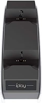 محطة شحن مزدوجة لجهاز التحكم Dualsense من IPLAY 