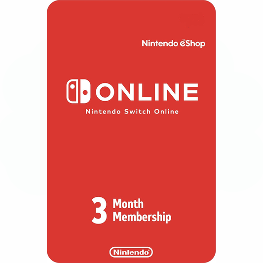 Nintendo Switch - Online 3 Month Membership Card USA
