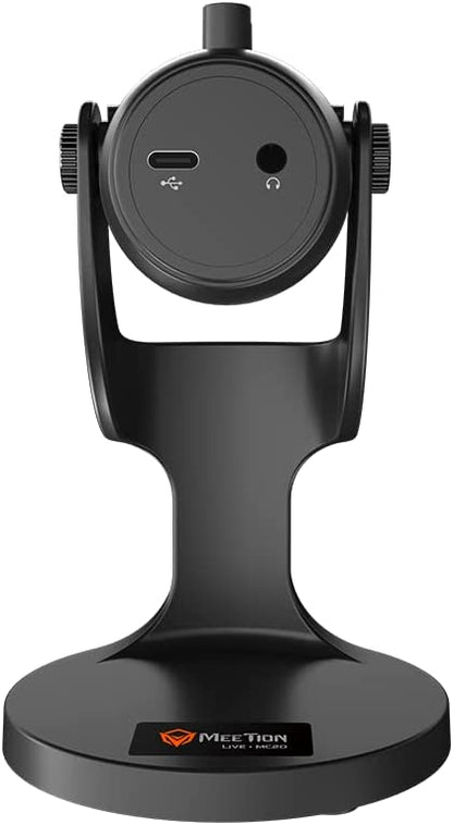 Meetion MT-MC20 Remote Meeting and Desktop Gaming Microphone - Black