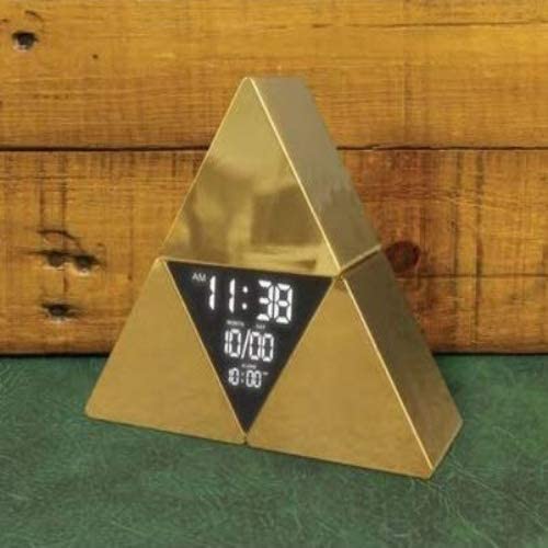 Paladone Legend of Zelda Triforce Alarm Clock