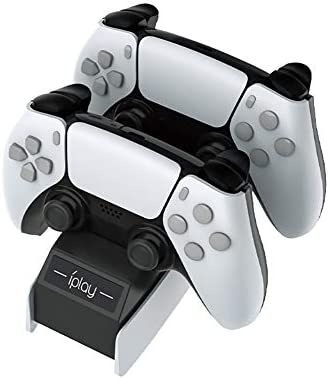 محطة شحن مزدوجة لجهاز التحكم Dualsense من IPLAY 