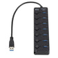 USB 3.0 Hub 7 Port with ON/OFF Switch
