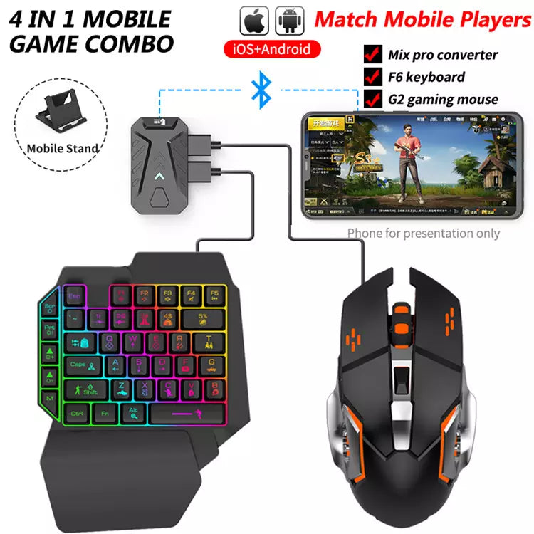 4 In 1 Mobile Game Combo Pack