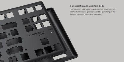 لوحة مفاتيح الألعاب الميكانيكية HyperX Alloy Origins Core باللون الأزرق 