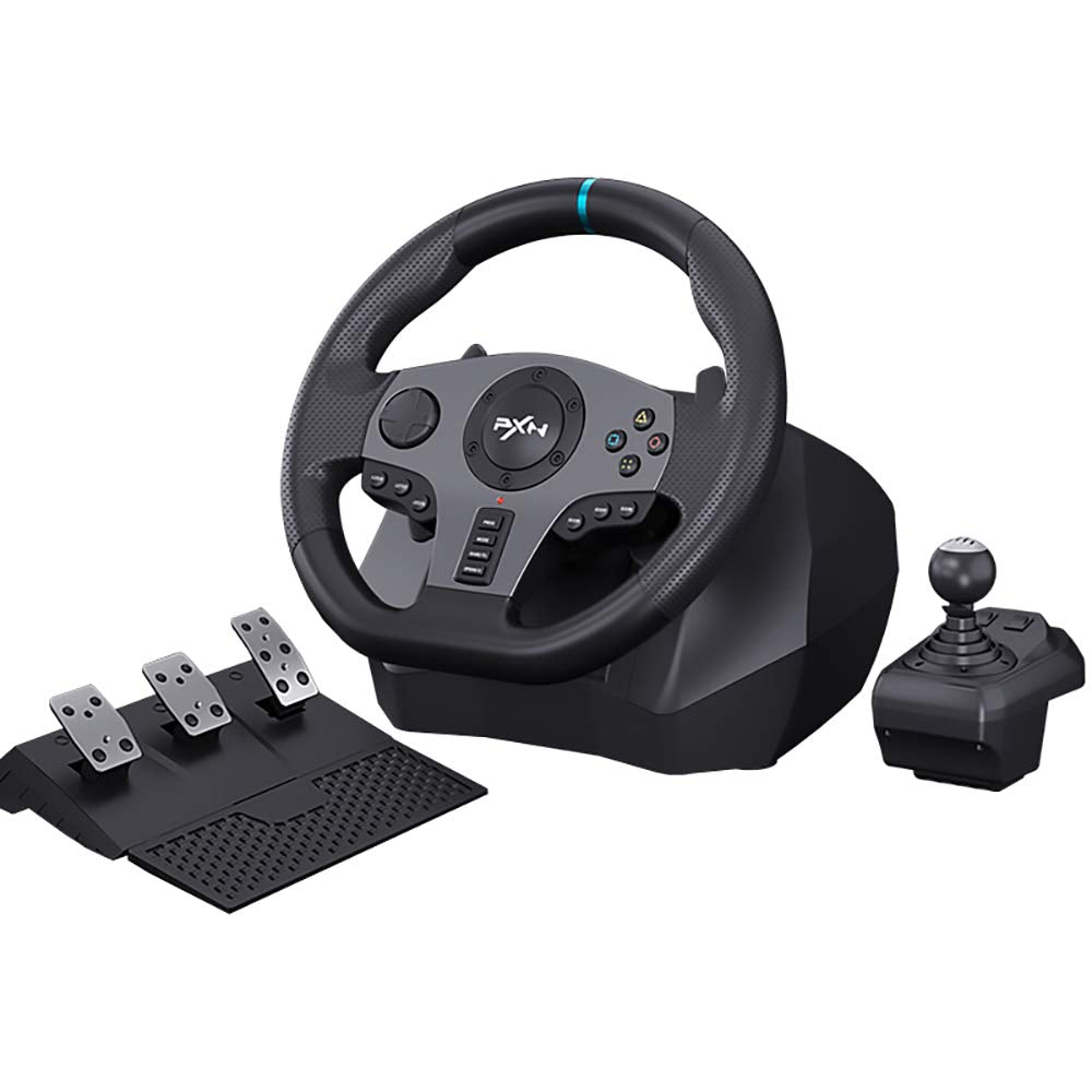 PXN V9 Steering Wheel and Gear with PXN A9 Stand Bundle