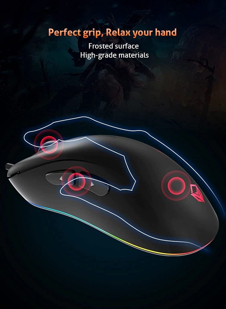 Meetion RGB Light Gaming Mouse GM19