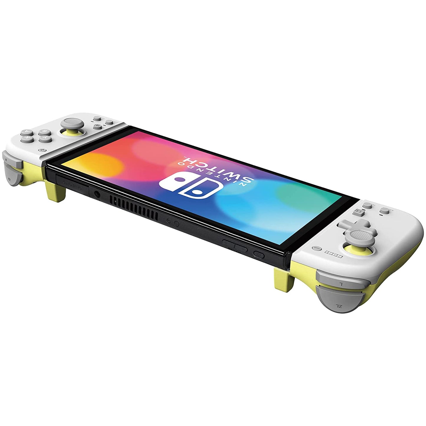 Hori Nintendo Switch Split Pad Compact (Light Gray & Yellow)