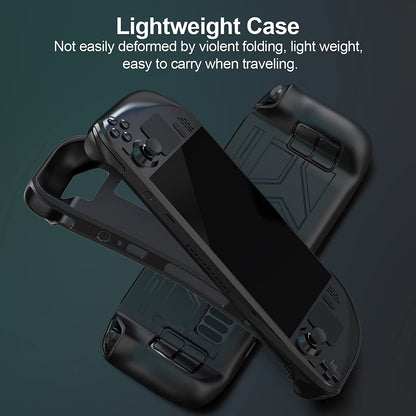 غطاء حماية من مادة TPU لجهاز ستيم ديك من دوبي - أسود 