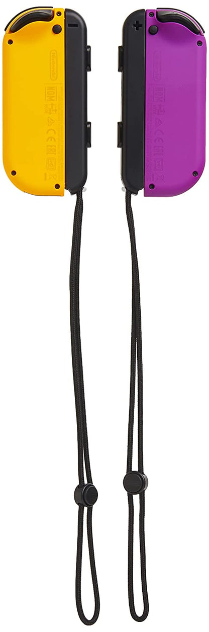 وحدة تحكم Nintendo Switch Joy-Con (يسار)/(يمين) - برتقالي نيون/أرجواني نيون