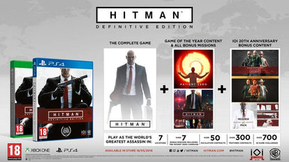 Hitman: Definitive Edition - بلاي ستيشن 4