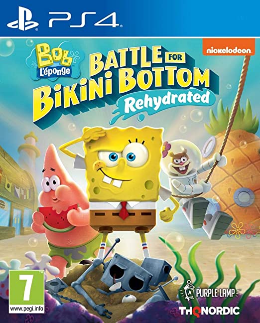 Spongebob Squarepants: Battle for Bikini Bottom  Rehydrated - PlayStation 4
