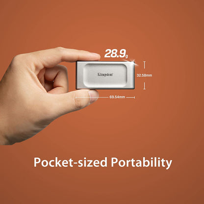 Kingston XS2000 High Performance Portable SSD with USB-C - 1TB | 4TB