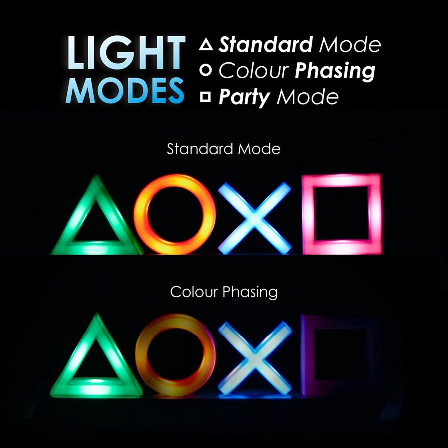 Playstation Icons Light M - Colors