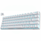 RK ROYAL KLUDGE RK61 Wireless 60% Triple Mode Mechanical Keyboard - White