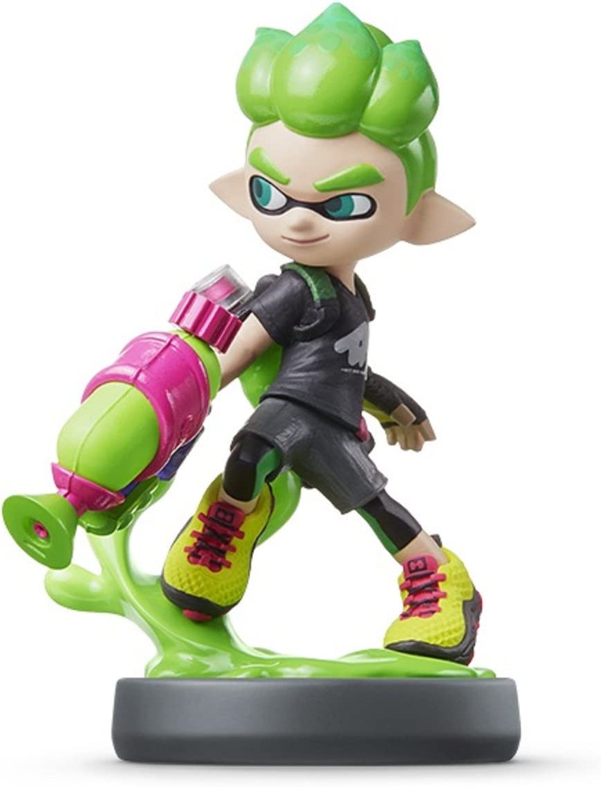 Nintendo Inkling Boy (Neon Green) amiibo - (Splatoon series) Japan Import