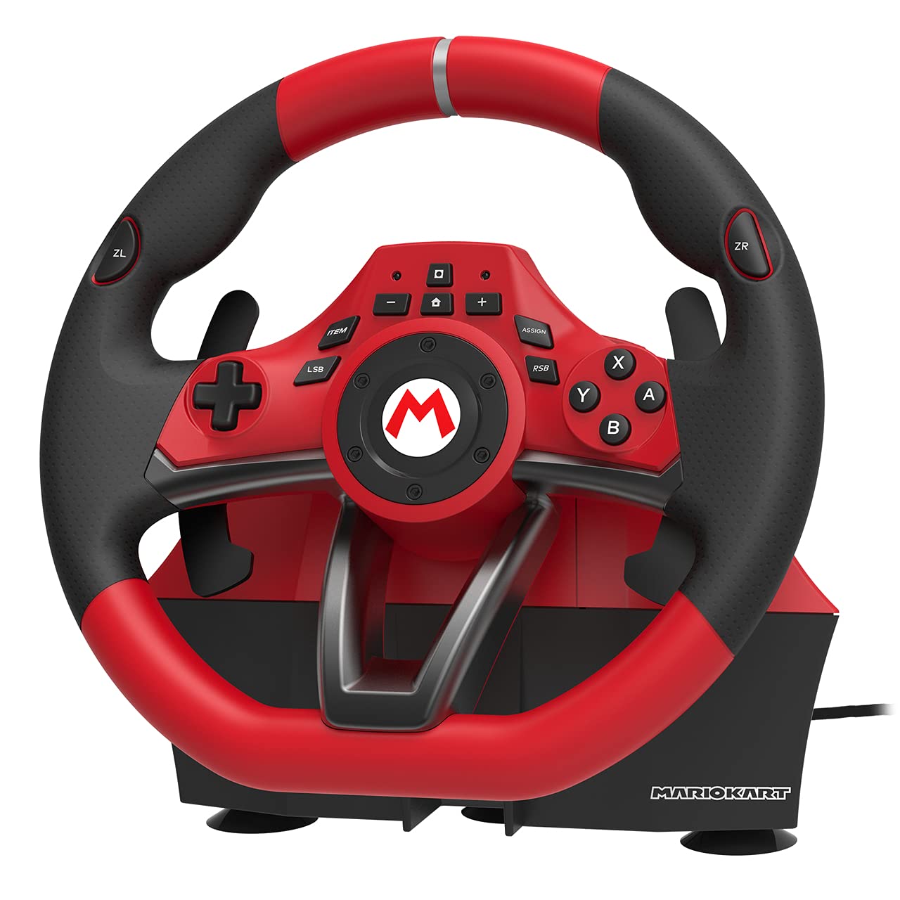 Hori Nintendo Switch Mario Kart Racing Wheel Pro Deluxe - Officially Licensed By Nintendo