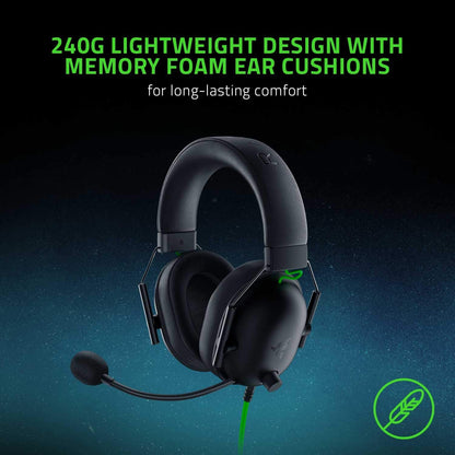 Razer BlackShark V2 X Gaming Headset: 7.1 Surround