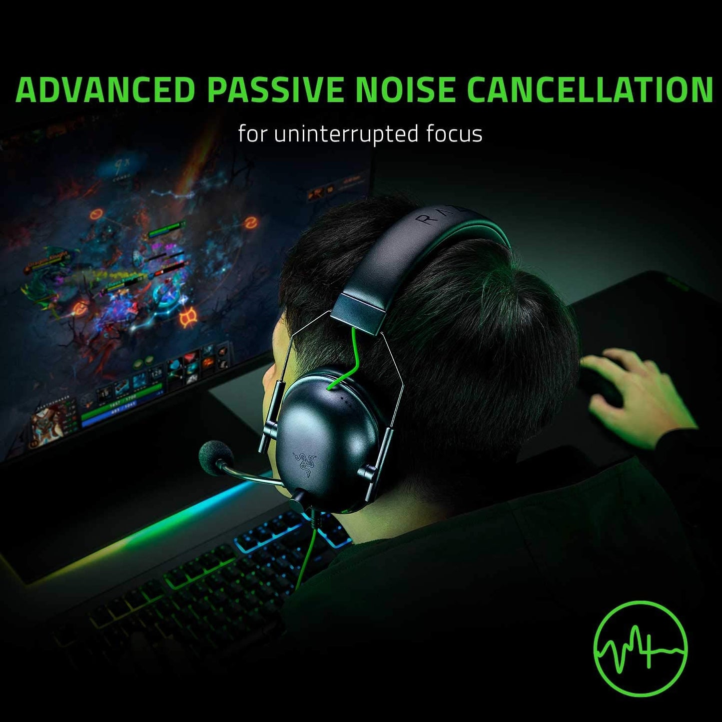 Razer BlackShark V2 X Gaming Headset: 7.1 Surround