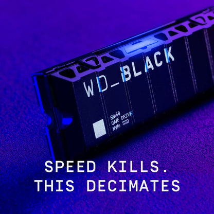 WD BLACK SN850X NVMe Internal Gaming SSD With Heatsink - Gen4 PCIe, M.2 2280, 3D NAND, Up to 7,300 MB/s - PS5 | PC
