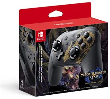 Nintendo Switch Pro Controller Replica - Monster Hunter Rise Edition