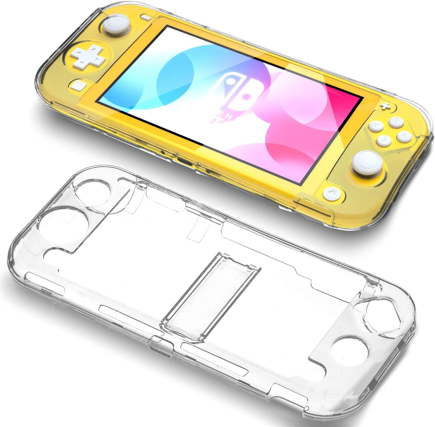 Crystal Case for Nintendo Switch Lite with Kickstand