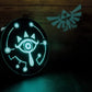 The Legend of Zelda Sheikah Eye Projection Light with Sound | Optical Illusion Night Light & Projection Lamp