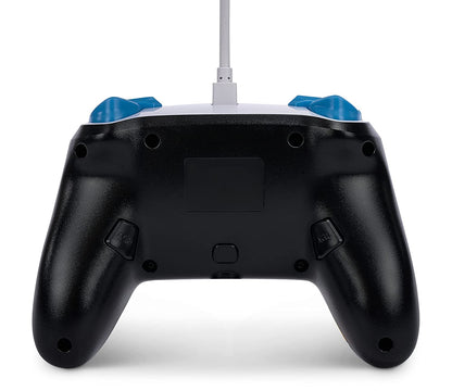 وحدة تحكم سلكية مُحسّنة من PowerA لجهاز Nintendo Switch - بيكاتشو عالي الجهد