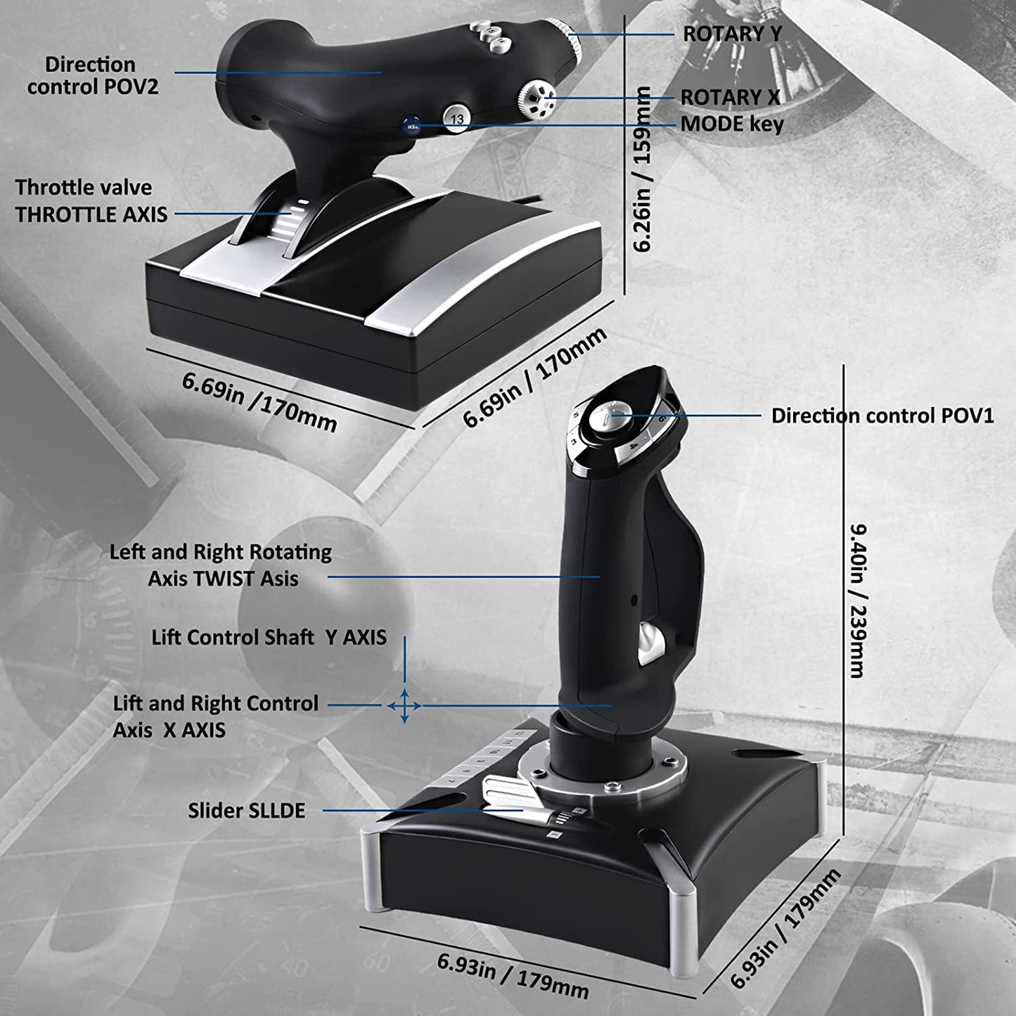 PXN 2119Pro Flight Stick