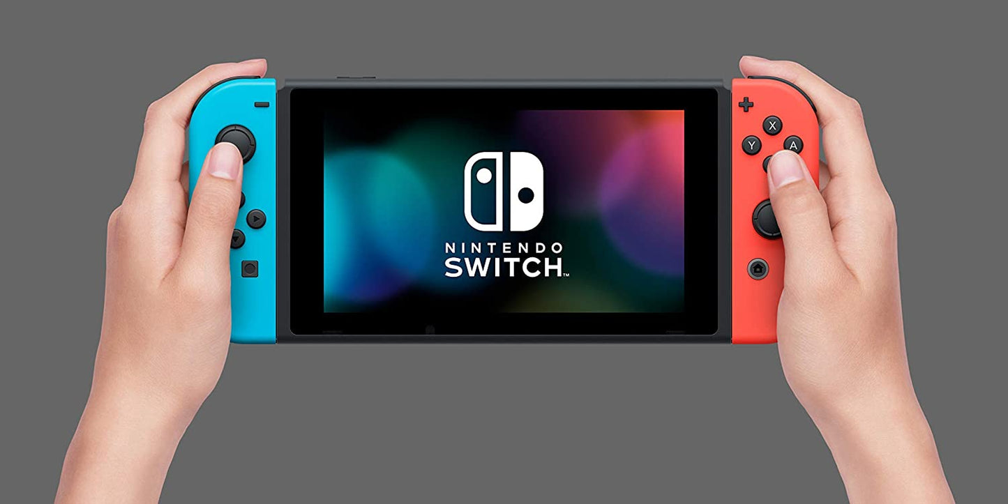 Nintendo Switch V2 - Neon Blue and Neon Red