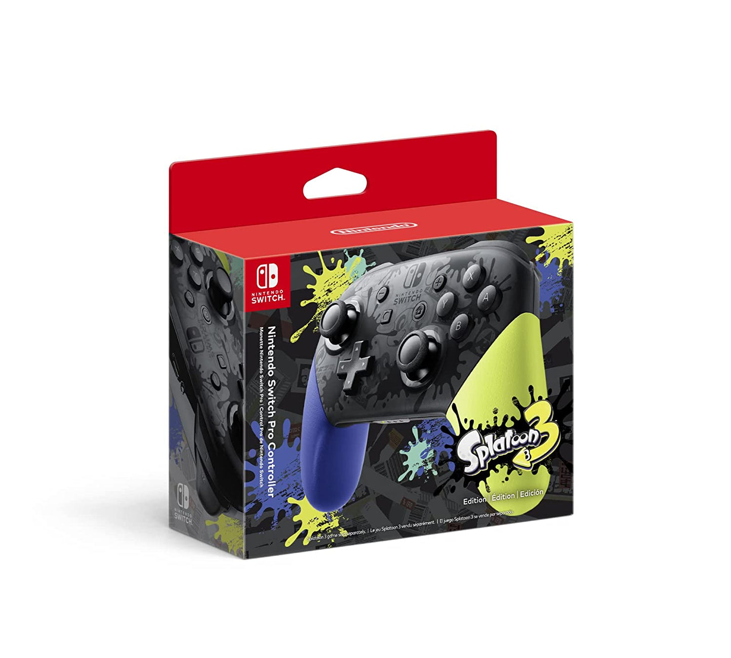 Nintendo Switch Pro Controller Replica - Splatoon 3 Edition