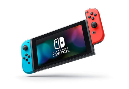 Nintendo Switch V1 Patched - Neon Blue and Neon Red (USED)