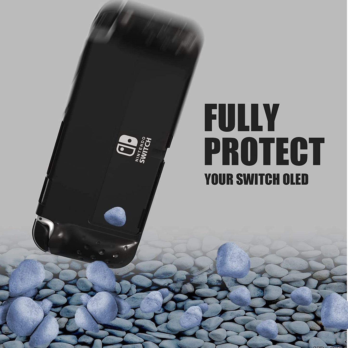 Nintendo Switch Oled Protective TPU Case - Black