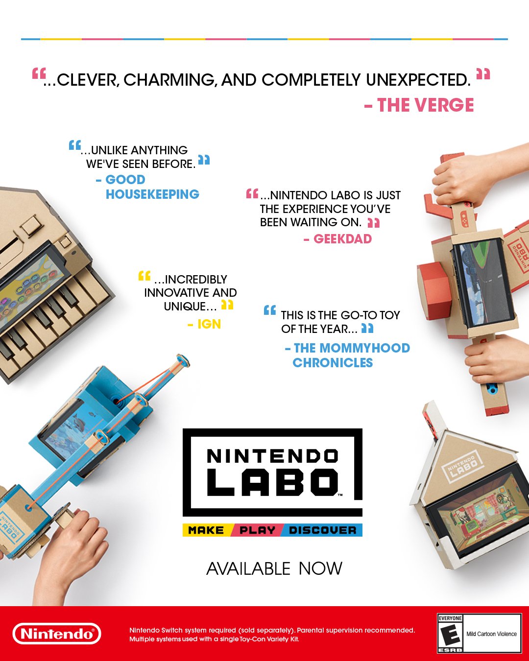 Nintendo switch best sale labo variety kit