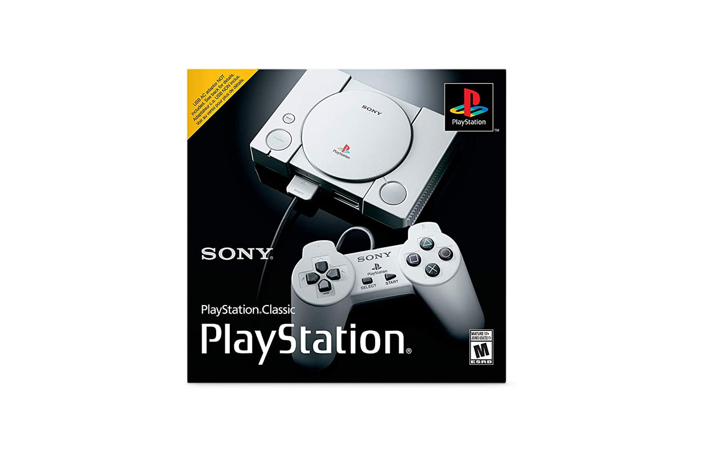 Sony PlayStation Classic Console 20 Built In Games Bundle